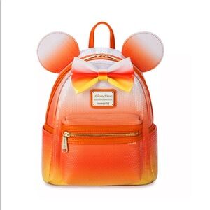 Disney Halloween Candy Corn Loungefly Mini Backpack